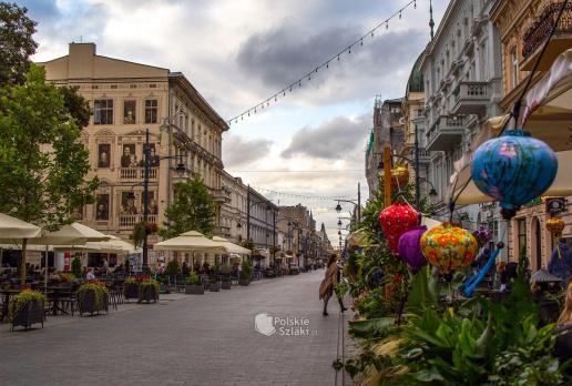 Piotrkowska w Łodzi