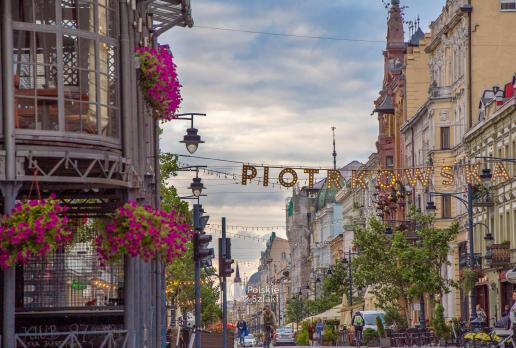Piotrkowska w Łodzi