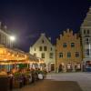 Olsztyn nocą
