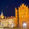 Olsztyn nocą