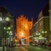 Olsztyn nocą
