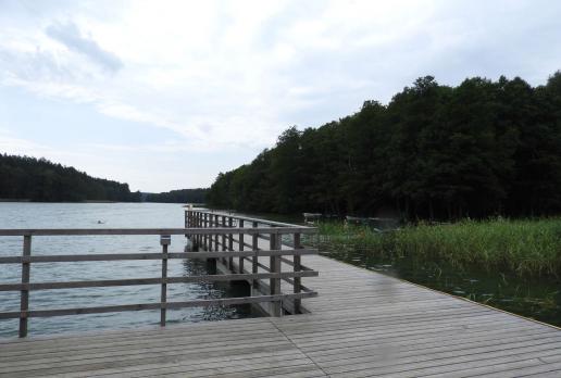 wokół Jeziora Plusznego - plaża Zielonowo, Joanna