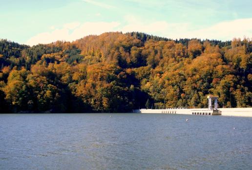 Jezioro Rożnowskie - okolice zapory, Magdalena