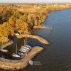 Marina na Zalewie Goczałkowickim w Wiśle Wielkiej