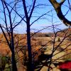 Dolina Wodącej - panorama ze skałki przy szlaku, Magdalena