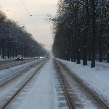 Tramwajem w siną dal, tomtur