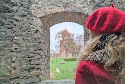 Zamek w Toszku - tajemna ławeczka :)