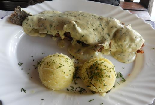 lin w śmietanie w Starym Młynie, Joanna