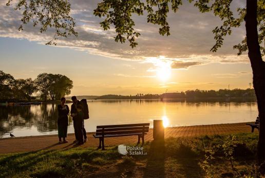 Mazury Zachodnie - promenada w Ostródzie