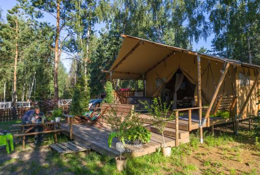 Kaskada Glamping w Łodzi