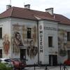 Baranów Sandomierski - mural w pobliżu zamku, Joanna