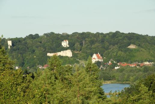 Janowiec - widok na Kazimierz Dolny, Joanna