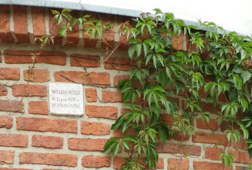 Baranów Sandomierski - tabliczka na murze zamkowym, Joanna