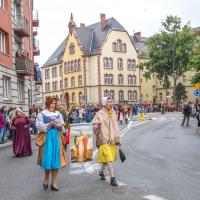 Gwarki - historyczny pochód bractwo Św. Barbary