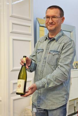 Pan Marcin - właściciel winnicy