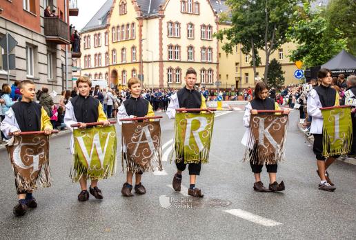 Gwarki - historyczny pochód