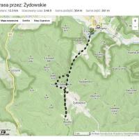 nasza trasa na Wysokie i powrót ścieżką Kiczera, Joanna
