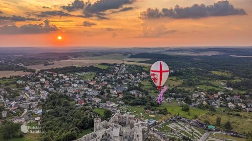 Lot balonem, Baloniada na Zamku Ogrodzieniec