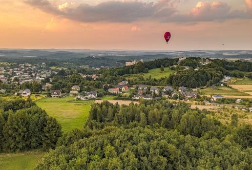 Lot balonem, Baloniada na Zamku Ogrodzieniec