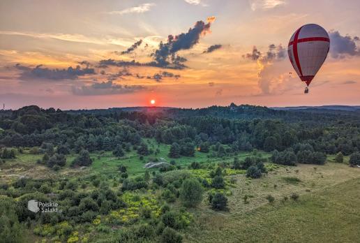 Lot balonem, Baloniada na Zamku Ogrodzieniec