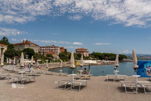 Opatija, plaża Slatina
