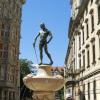 Wrocław, fontanna, Joanna