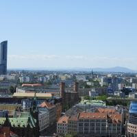 Wrocław, widok z kościoła św. Elżbiety, Joanna
