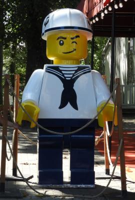 Ustka - wystawa klocków lego, Joanna